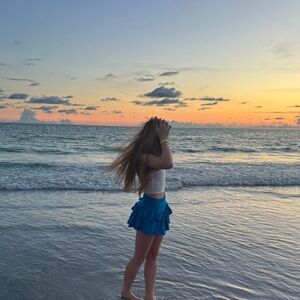 Blue Vacation Skirt